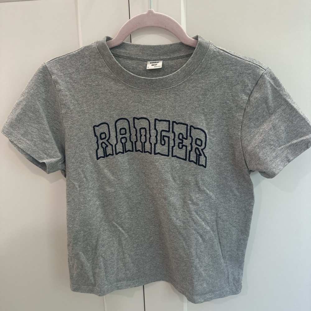 Sunday Best Gray Short Sleeve Tee